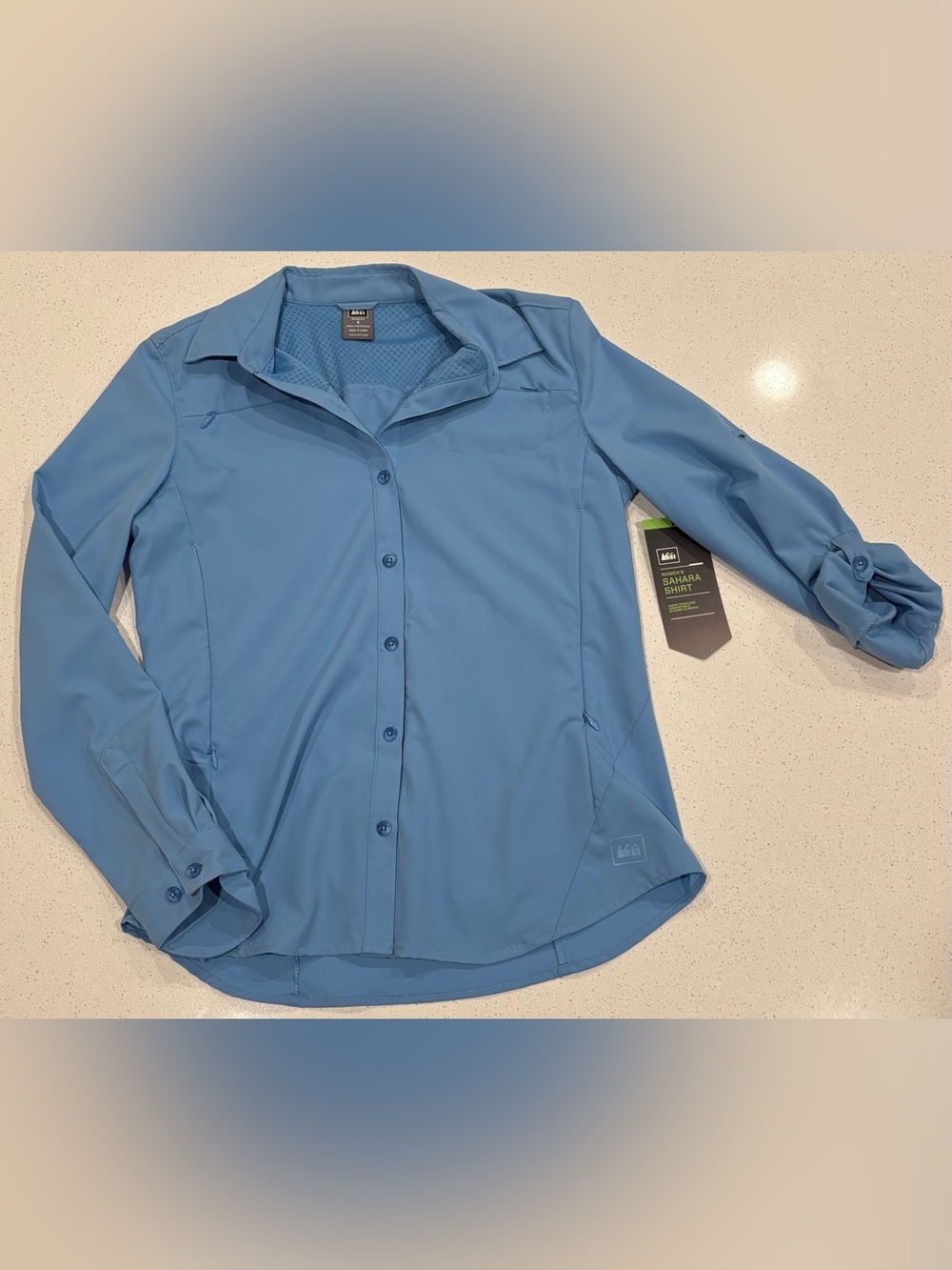 REI Sahara Shirt - Powderblue - UPF 50+